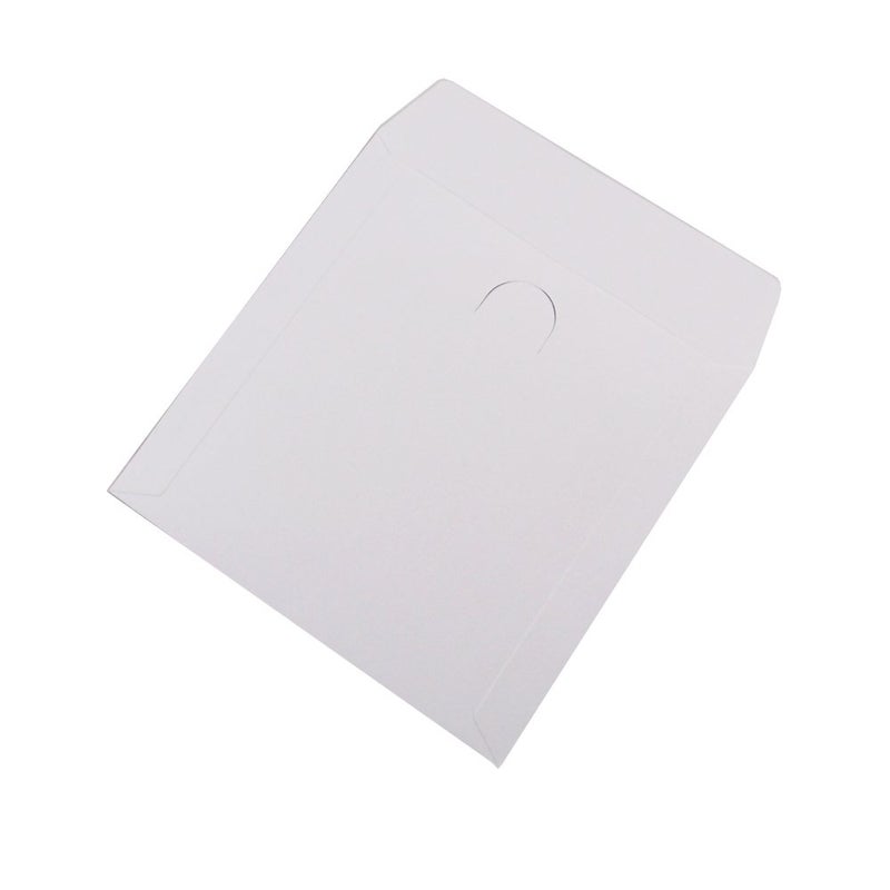 maxtek 1000 Pack Maxtek Premium Thick White Paper CD Sleeves Envelope with Window Cut Out and Flap, 100g Heavy Weight. Wholesale Direct. - Image 3